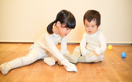 【なぜか熟睡の声。かきむしりOK、傷防止】アトピー用 キッズパジャマ エコオーガニック ナチュラル 身長70-140cm